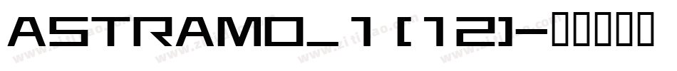 ASTRAMO_1 (12)字体转换